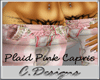 +Cc+ Capris/Pink Plaid