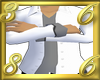 *3686*White/Grey Jacket