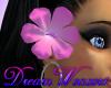 Pink Hibiscus Hair Flowe