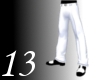 [13] White dress pants