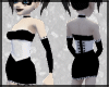 Ink Dress/Virgin Corset