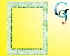 Fur Frame Lime Green