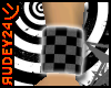 (R24) Grey Checker Wband