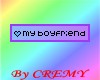 &curren;C&curren; Love my boyfriend