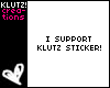 [K!]I Support Klutz!