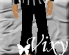 *V* Black Dress Pants