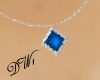 Silver & Sapphire Blue