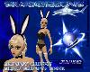 SD black bunny ears
