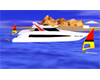 Blue Smexy Boat