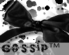 [G] Black bow..