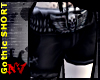 [NV]GothSkul Stud-SHORTs