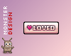 (BS) LOVED Sticker