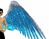Wings Blue ocean spray