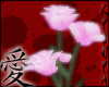 Pink Falling Roses