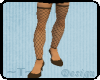 Brown Fishnet Stockings