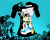 Blue Retro music Shirt