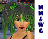 *MM* Kelly Green Hair