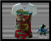 *JH*colorful vneck