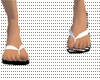 Stripe Flip Flops