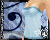 [L] Blue Strapless