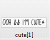 $$cute$$ (*_*)