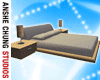 [ACS] 10P BED IVORY