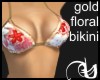 Golden Flower Bikini