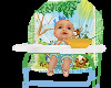 pooh high chair
