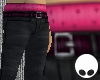 Black & Pink Drainpipes