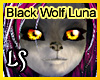 Black Wolf Luna Tail