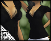 [E] Black Lace Tee