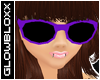 #Purple Plastic Glasses#