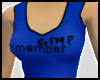 "GIMP member" Top Blue