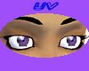 purple eyes