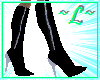 Lolli Black Boots w/Zip