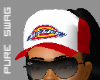PS� Dickies Hat-Rd/Wht