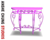 Classic Table (pink)