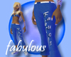 Fabulous Blue Capris