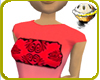 Neon Floral (Red)