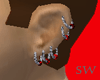 (SW)red bead x5