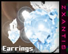 Aquamarine WGld Earrings