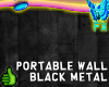 BFX Black Metal Wall