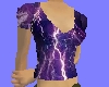 Lightning V-neck Top