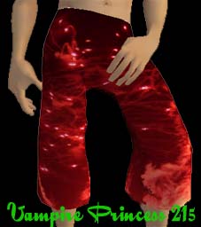 Red Sparks Long Shorts