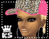 {K} Pink Leo Hat