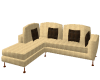Cream Suede couch