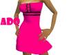 Hot Pink Baby Doll Dress