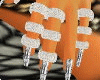 (B4) Diamond Tri Ring IL