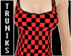Red Cheqs Tank