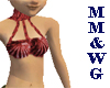 *MM* Red Mermaid Top - shells
